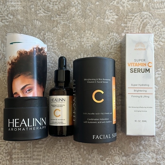 Brand New Set of 2 Vitamin C Facial Serum Brightening Firming Lifting Hydrating - Picture 12 of 12
